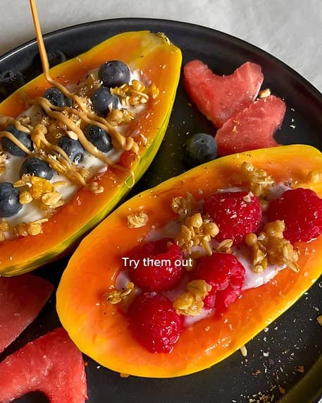 Papaya Boats recipe