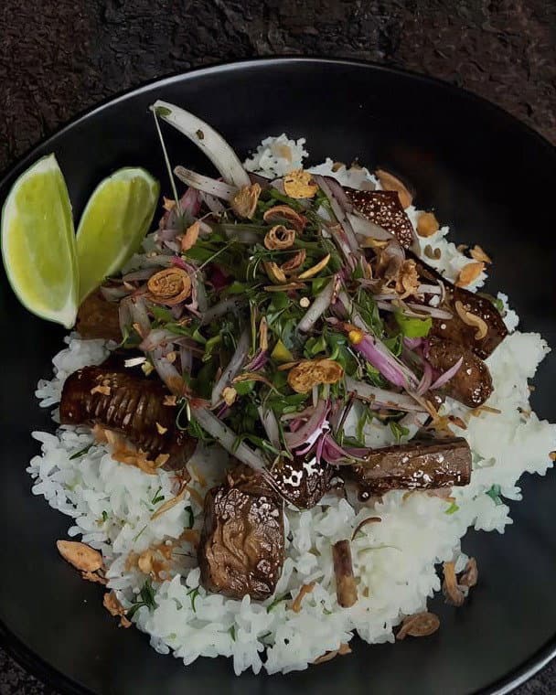 Crying Tiger Beef - Thai Style Steak on Rice recipe