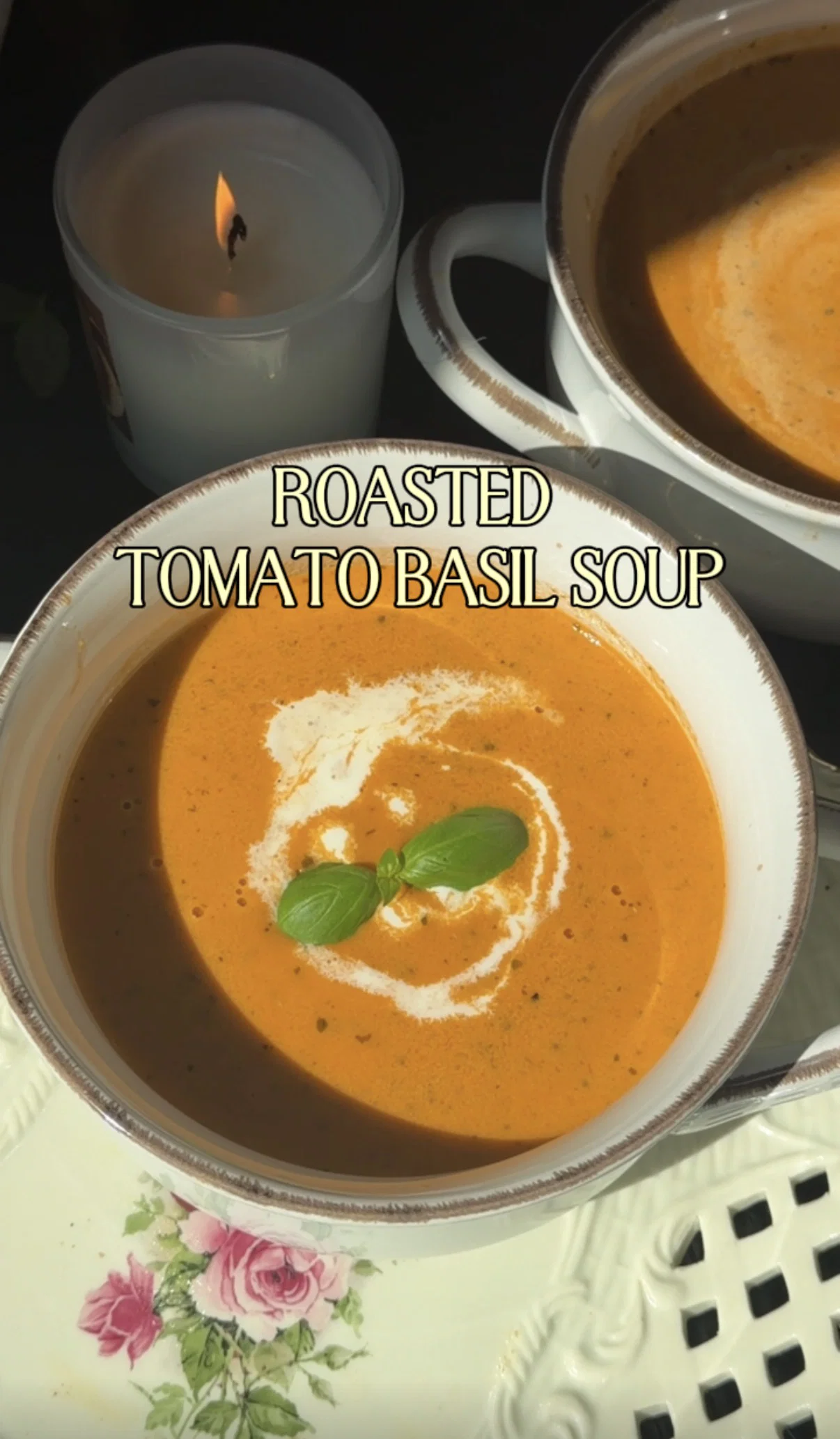 Roasted Tomato Basil Soup recipe