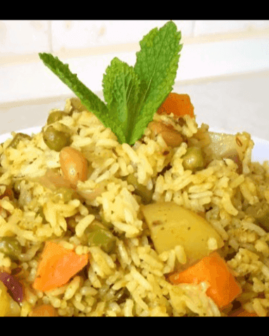 Easy Vegetable Pulao recipe
