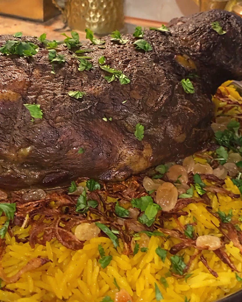 Lamb Shoulder with Rice recipe