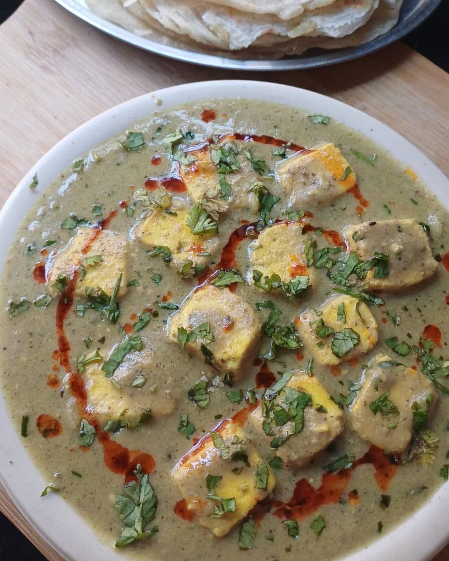 Paneer Nawabi (estilo rico y real de la cocina mogol) recipe