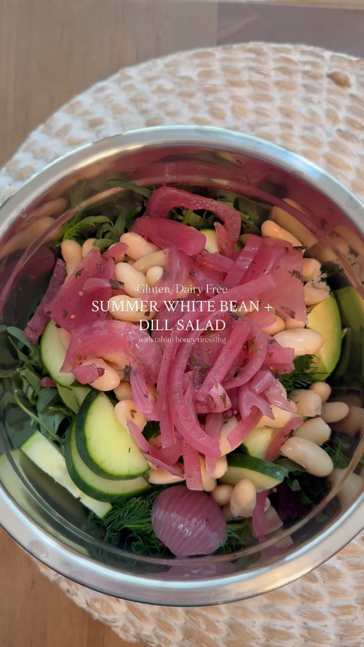 Summer White Bean and Dill Salad recipe