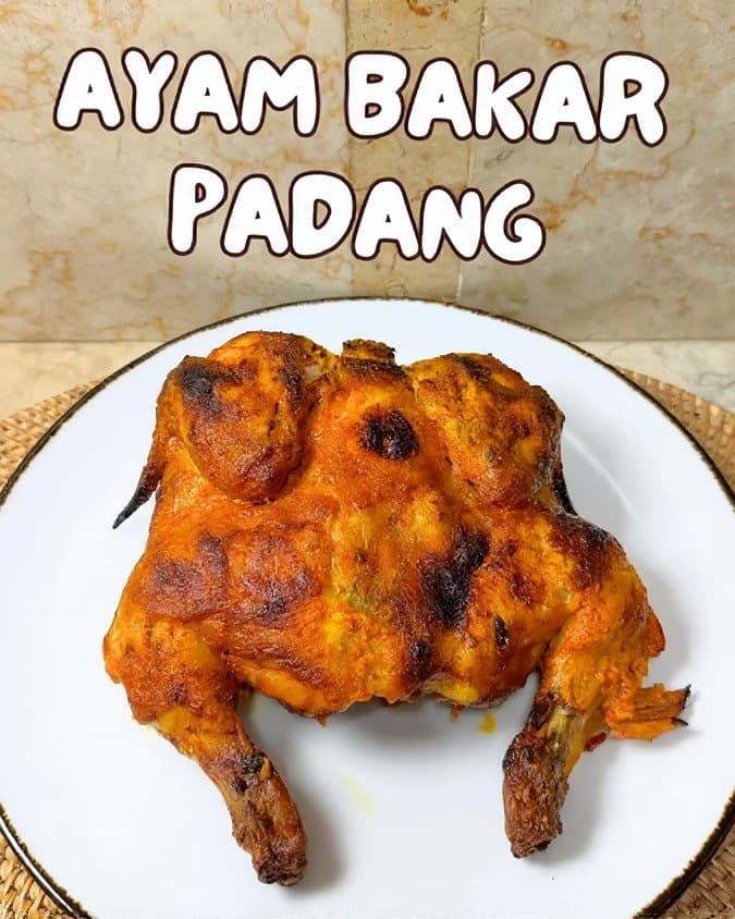 Ayam Bakar Padang (Grilled Chicken Padang Style) recipe