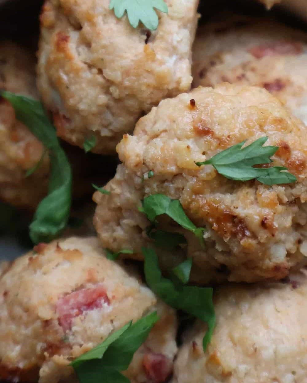 Easy Air Fryer Chicken Taco Meatballs with Lime recipe
