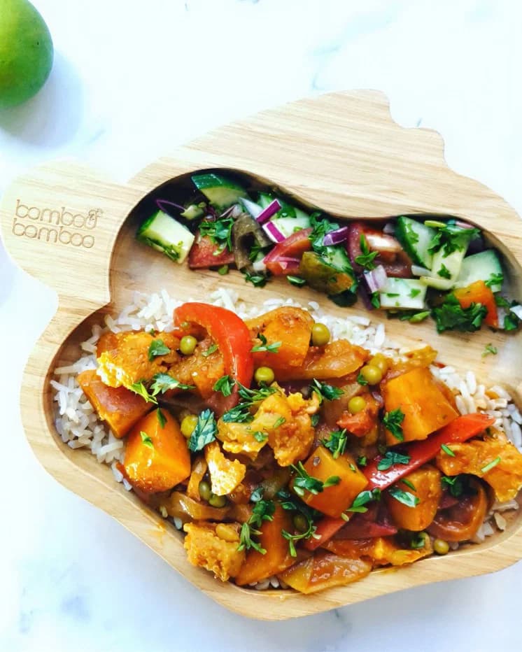 Sweet Potato & Cauliflower Curry recipe