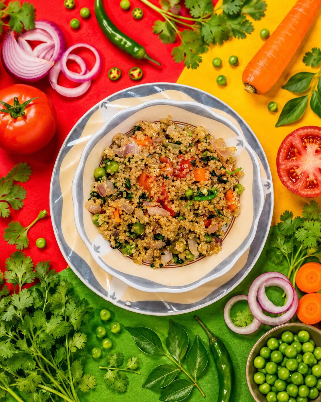 Quinoa Vegetable Bowl recipe