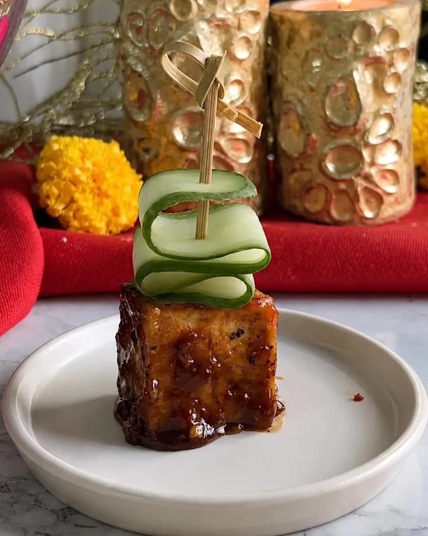 Tropical Pineapple Paneer Bites recipe