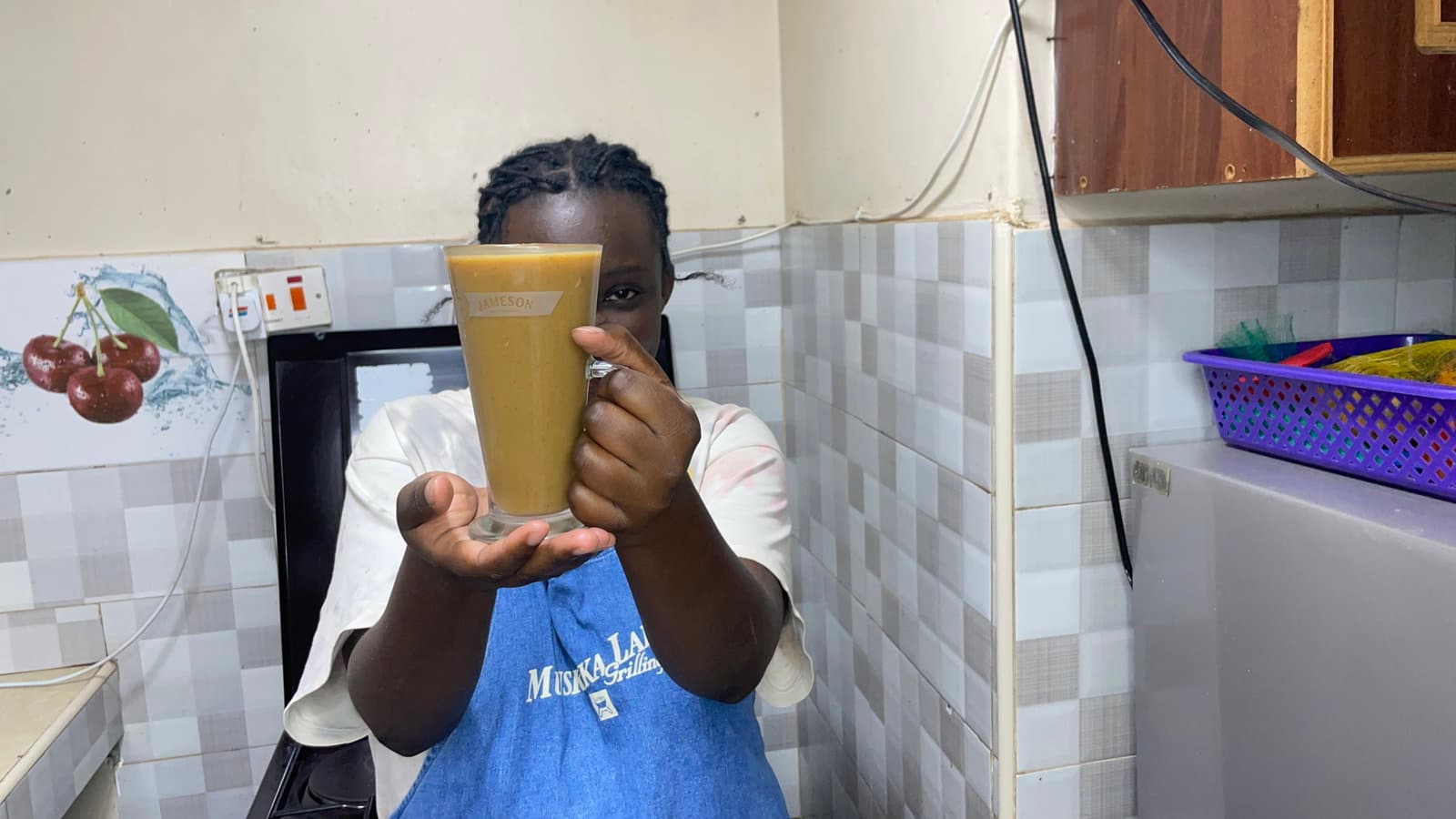 Ugandan-Style Sweet Potato Flour Porridge recipe