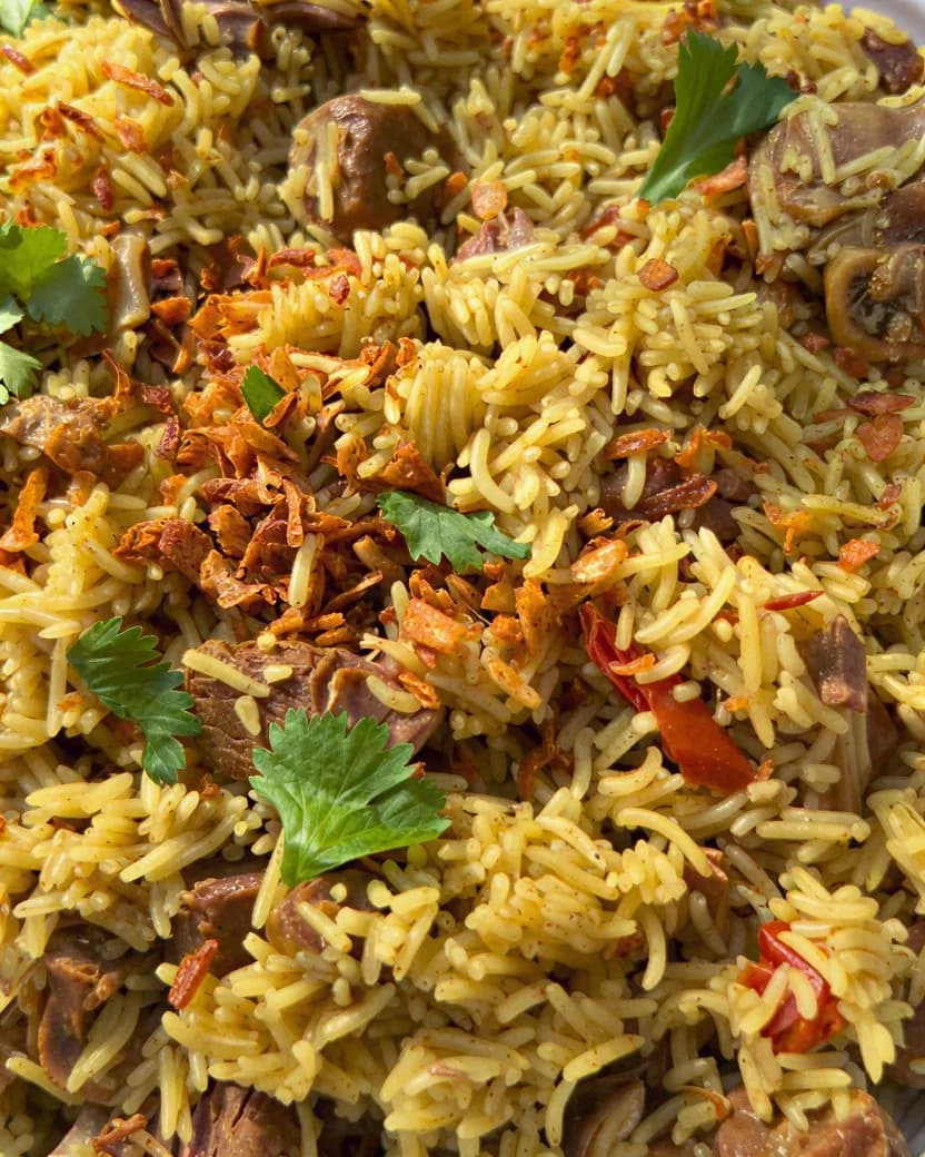 Lamb and Rice recipe