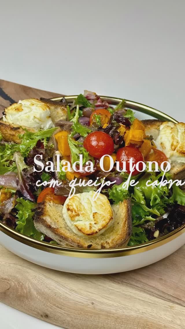 Autumn Salad with Goat Cheese recipe