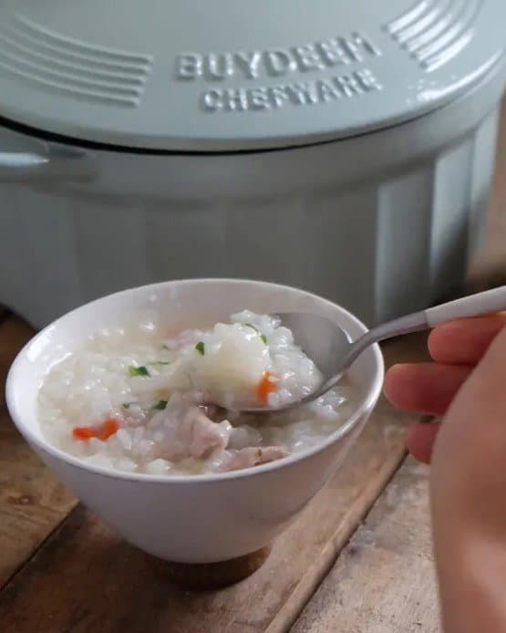 Chinese Yam & Lean Pork Congee recipe