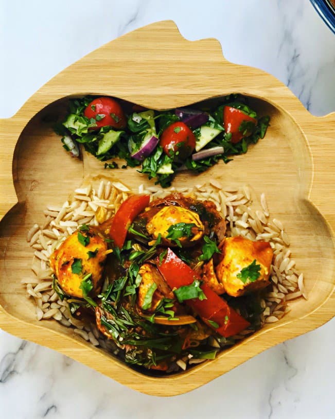 Haddock & Spinach Curry recipe