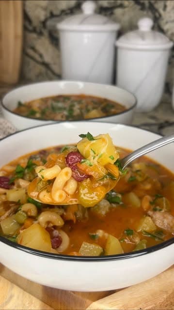 Italian Sausage Minestrone recipe