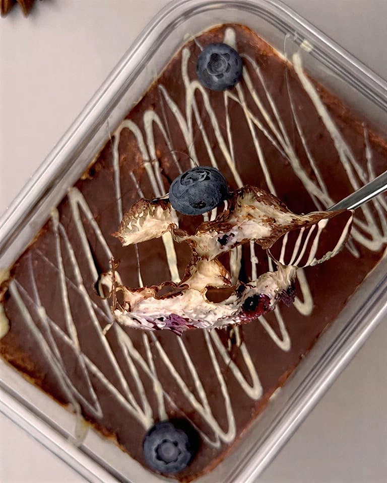 Blueberry Protein Dessert recipe
