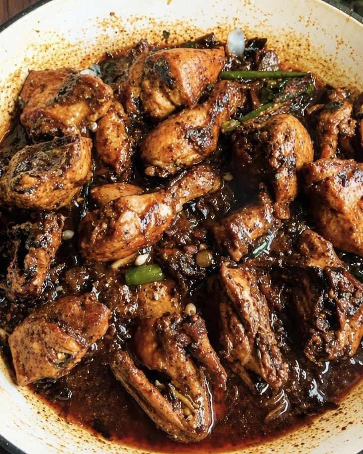 Kerala Pepper Fry Chicken recipe
