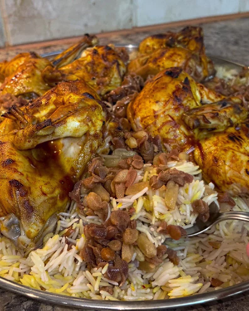 Kuwaiti Chicken Machboos recipe
