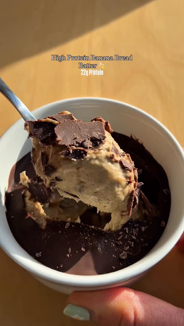 Banana Bread Batter with Chocolate Shell recipe