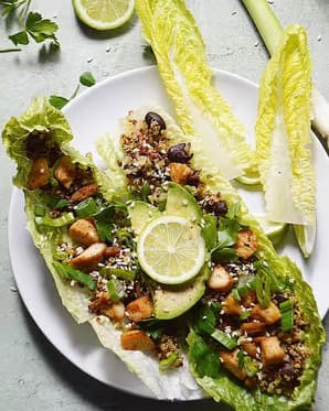 Turmeric-Infused Lettuce Wraps recipe