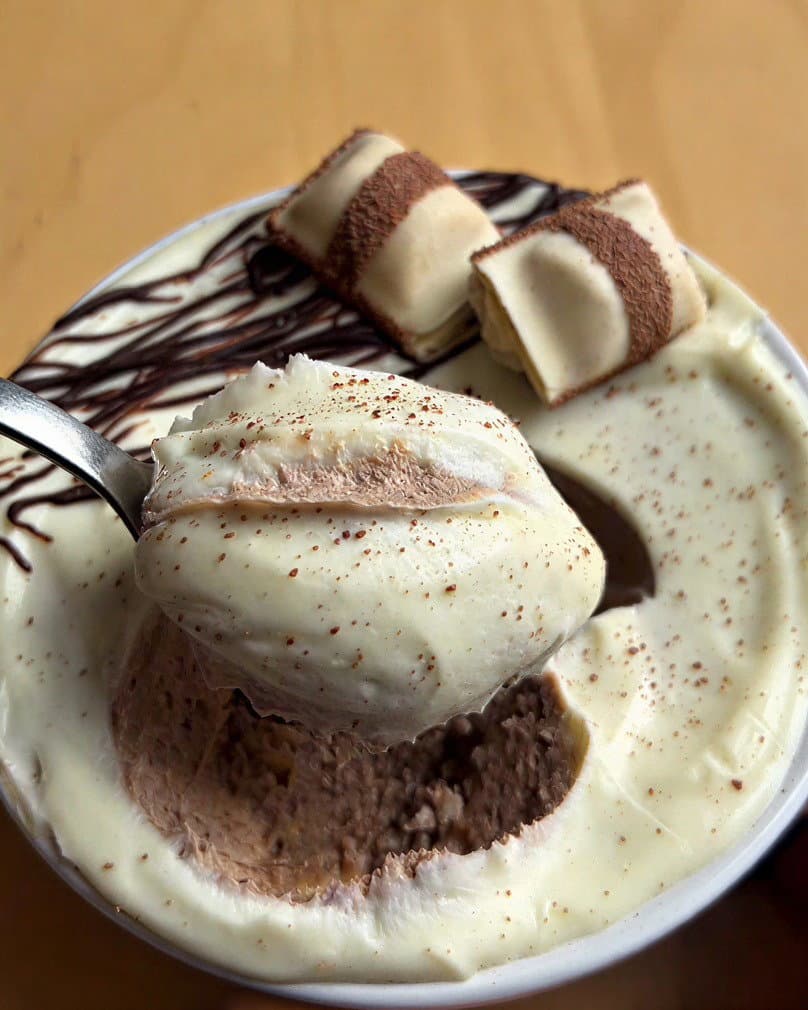 Kinder Bueno Overnight Weetabix recipe