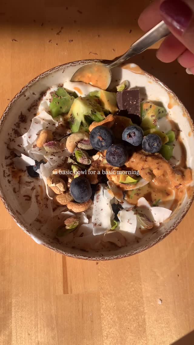 Basic Gluten-Free Yogurt Bowl recipe