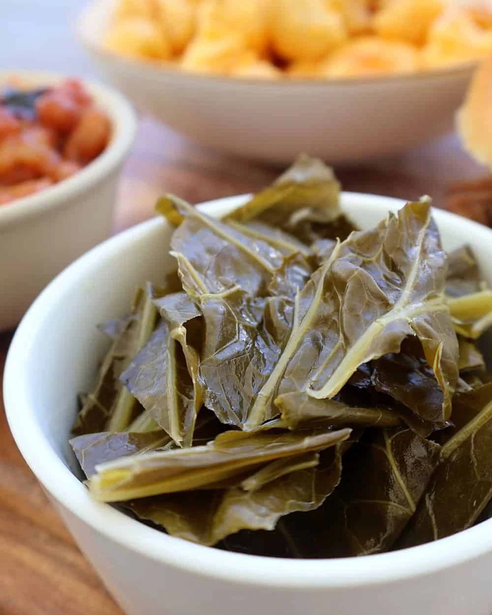 Southern Slow-Simmered Collard Greens with Ham Hocks recipe
