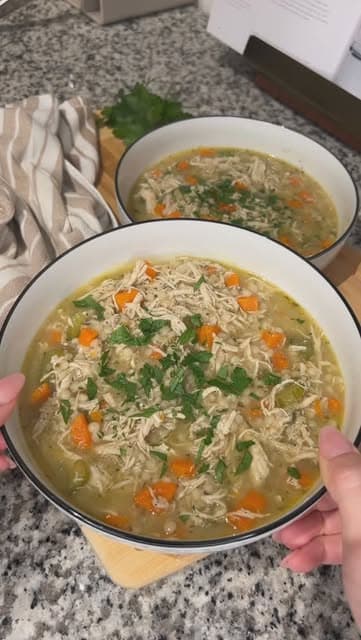 One-Pot Chicken and Couscous Soup recipe