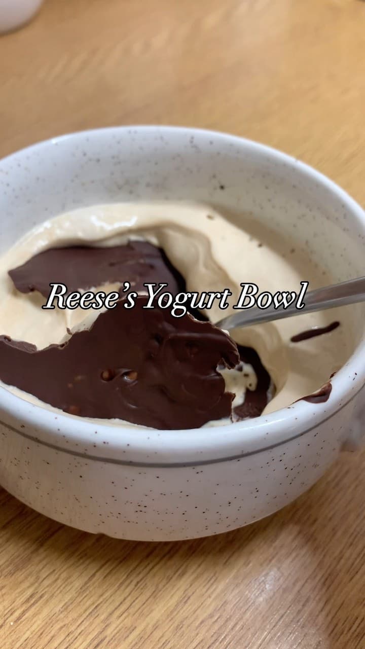 Peanut Butter Chocolate Yogurt Bowl recipe