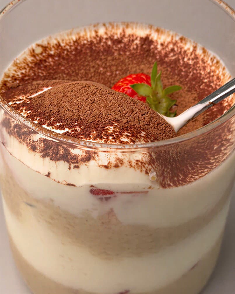 Protein Tiramisu Layer Jar recipe