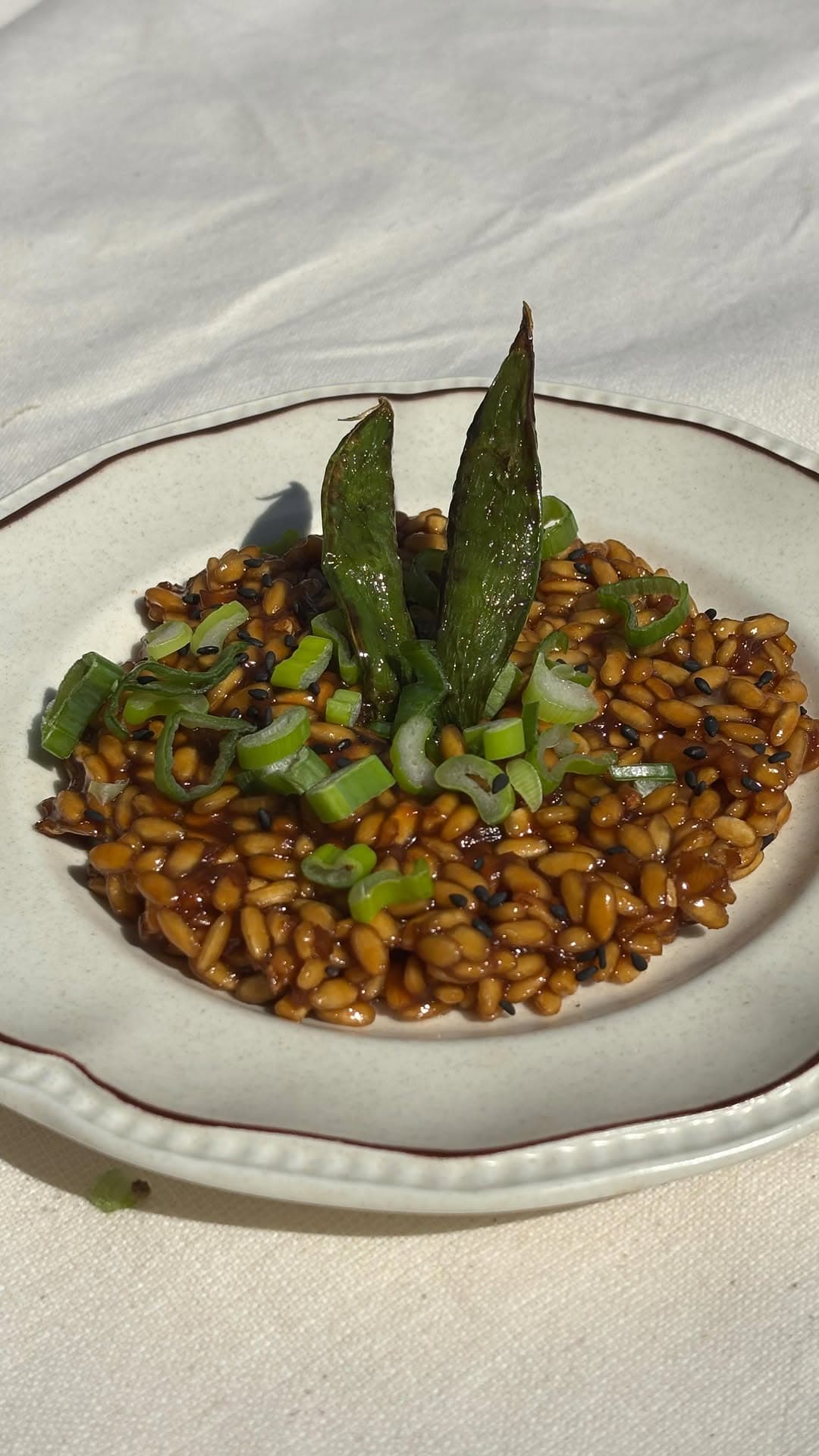 Asian-Inspired Risotto recipe