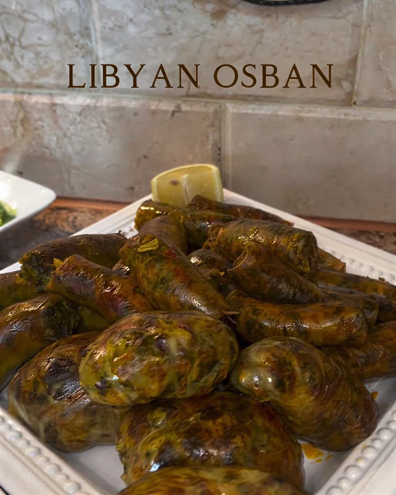 Libyan Osban recipe