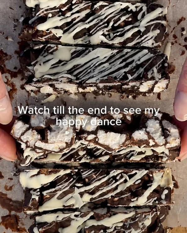 Rice Cake Chocolate Crunch Bars recipe