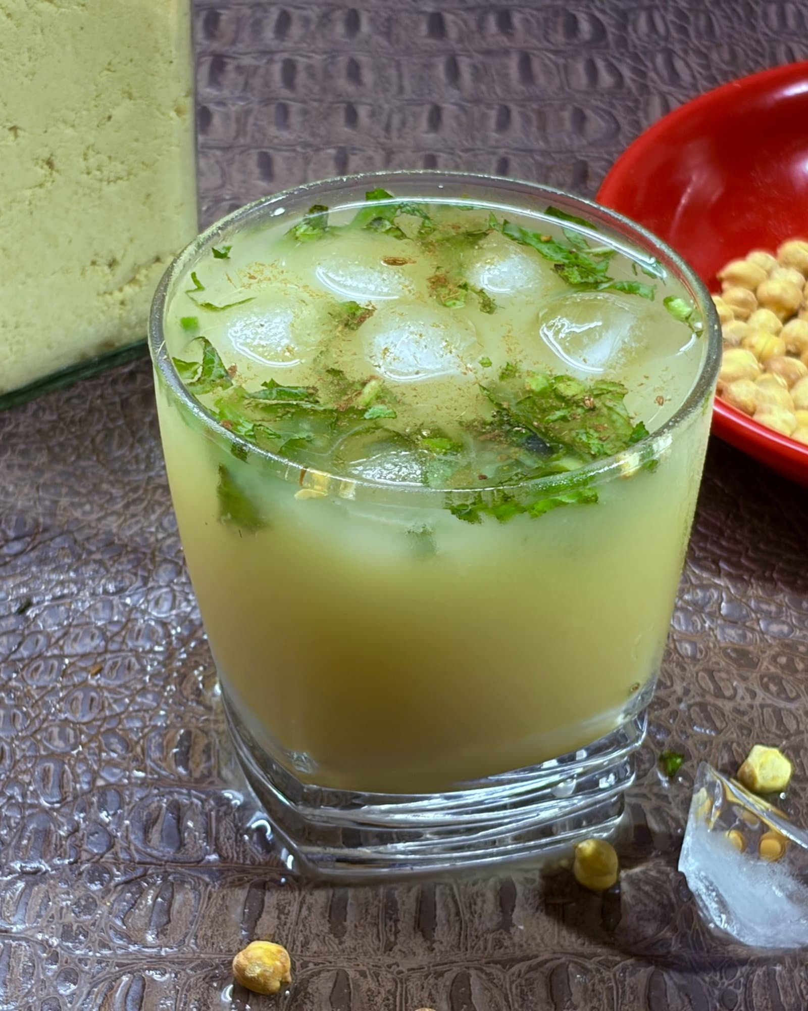 Salty Sattu Drink (Sattu Sharbat) recipe