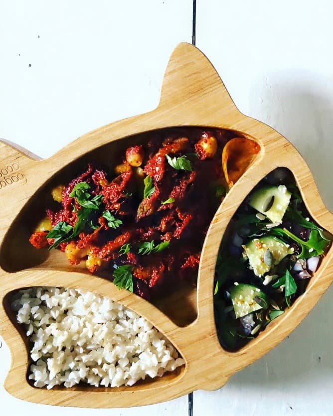 Aubergine & Chickpea Bake recipe