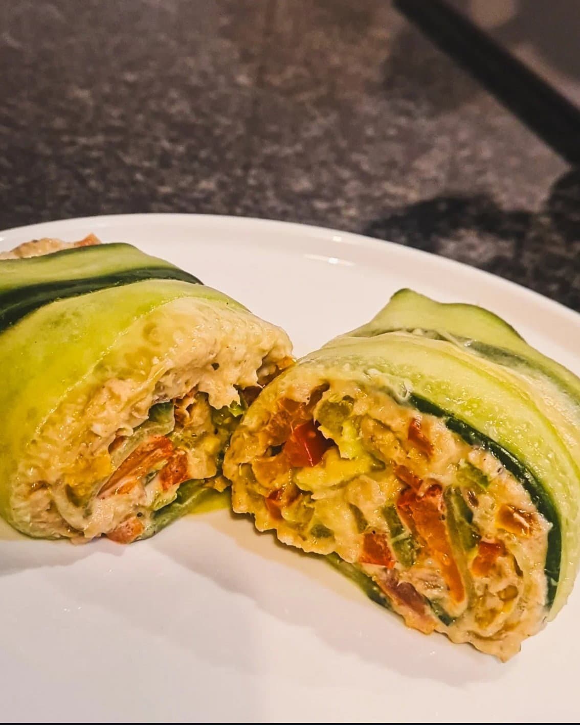 Tuna & Cucumber Wrap recipe