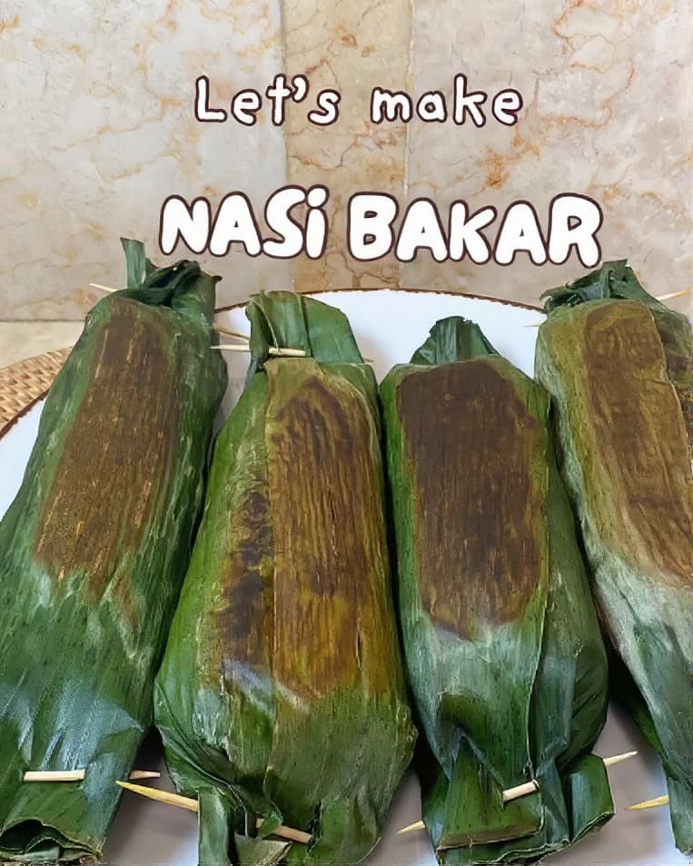 Nasi Bakar recipe
