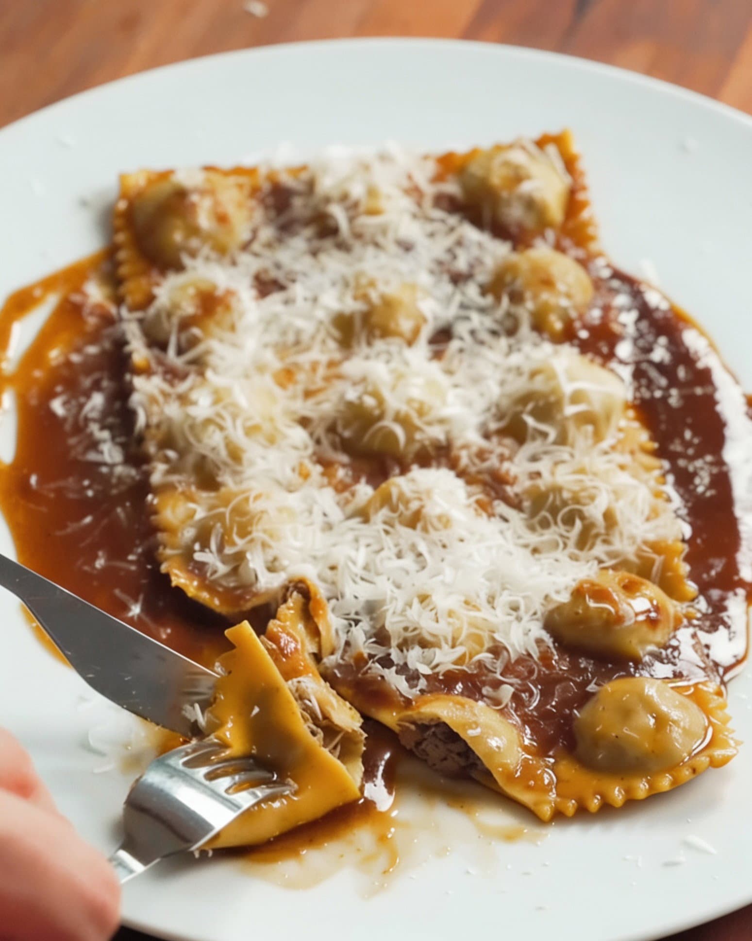 Braised Beef Ravioli recipe
