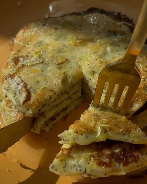 Lemon Poppy Seed Pancakes recipe