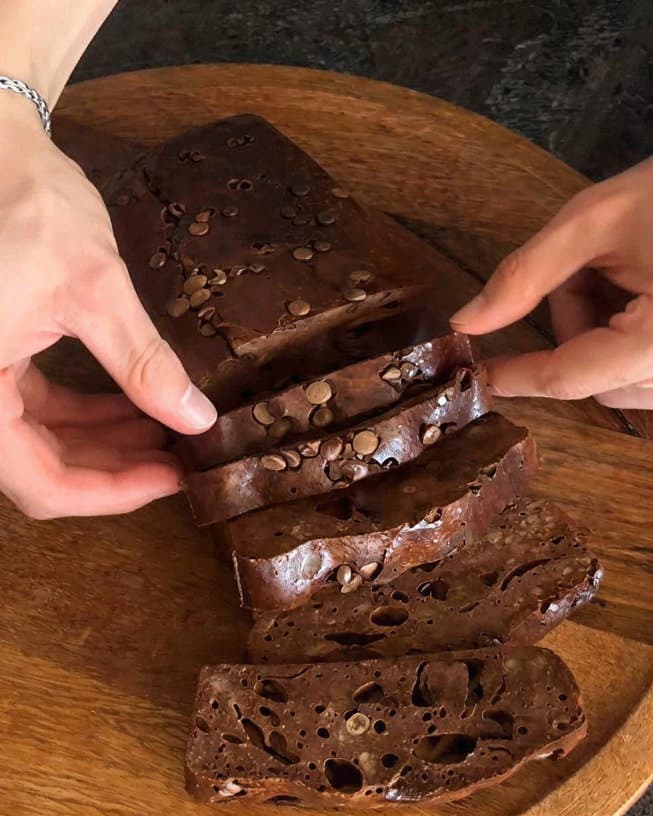 High Protein Choc Banana Bread recipe
