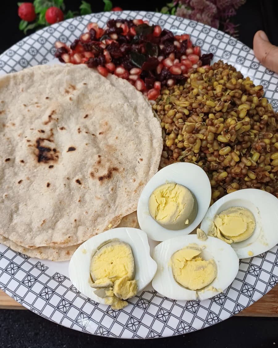 High Protein Maharashtrian Meal recipe