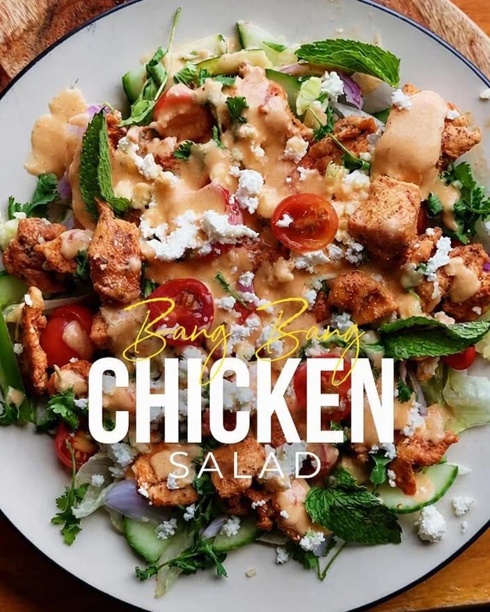 Bang Bang Chicken Salad recipe