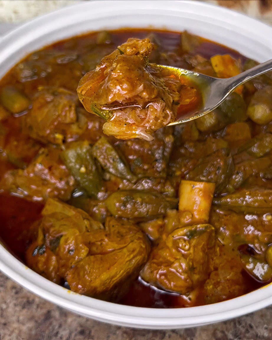 Libyan Bamya (Okra Stew) recipe