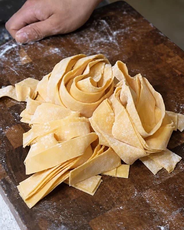 Fresh Egg Yolk Pasta from Scratch recipe