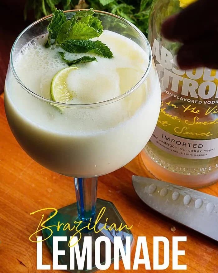 Brazilian Lemonade recipe