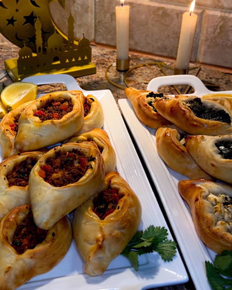 Pide with Lamb and Spinach recipe
