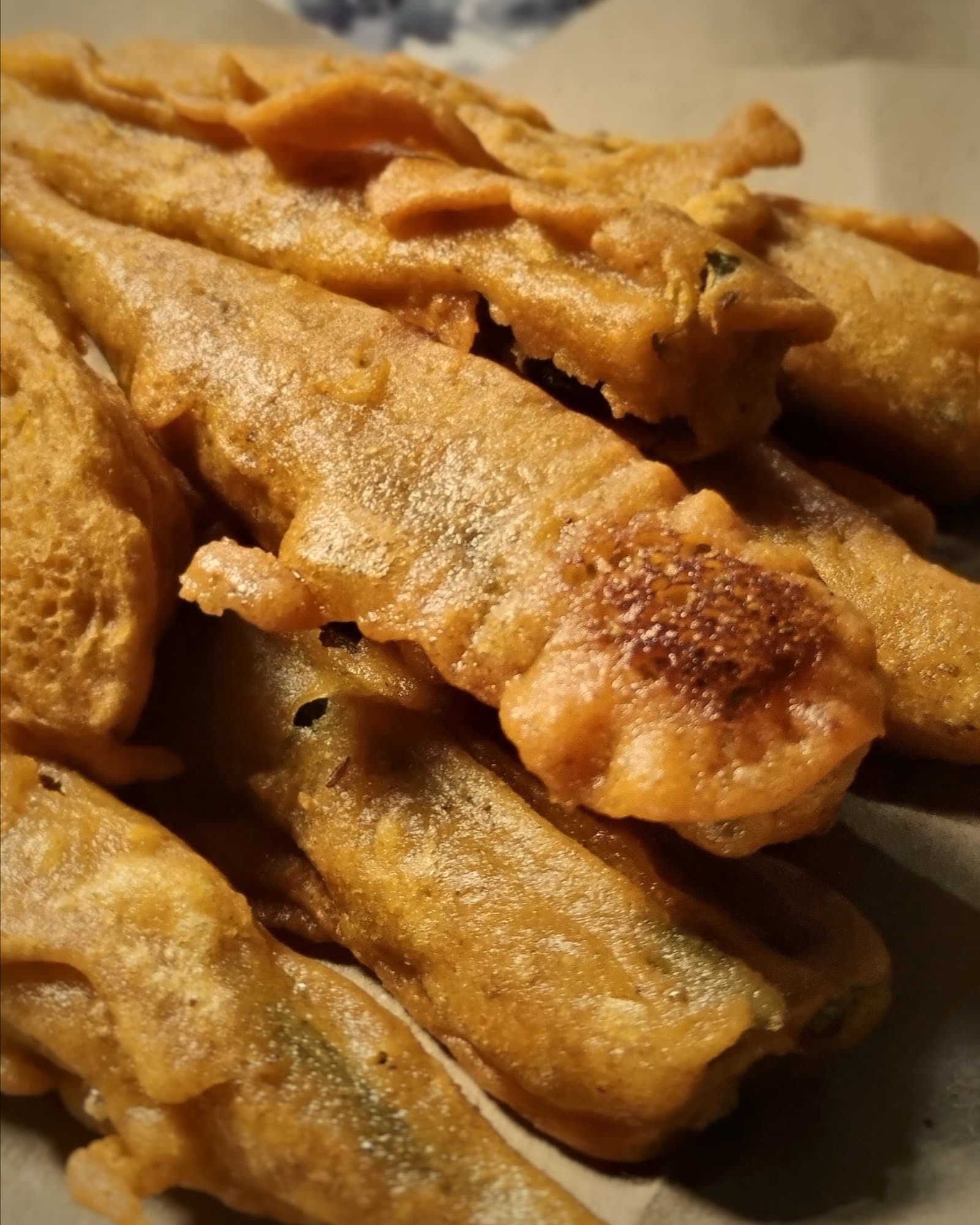 Crispy Bhindi Pakora recipe
