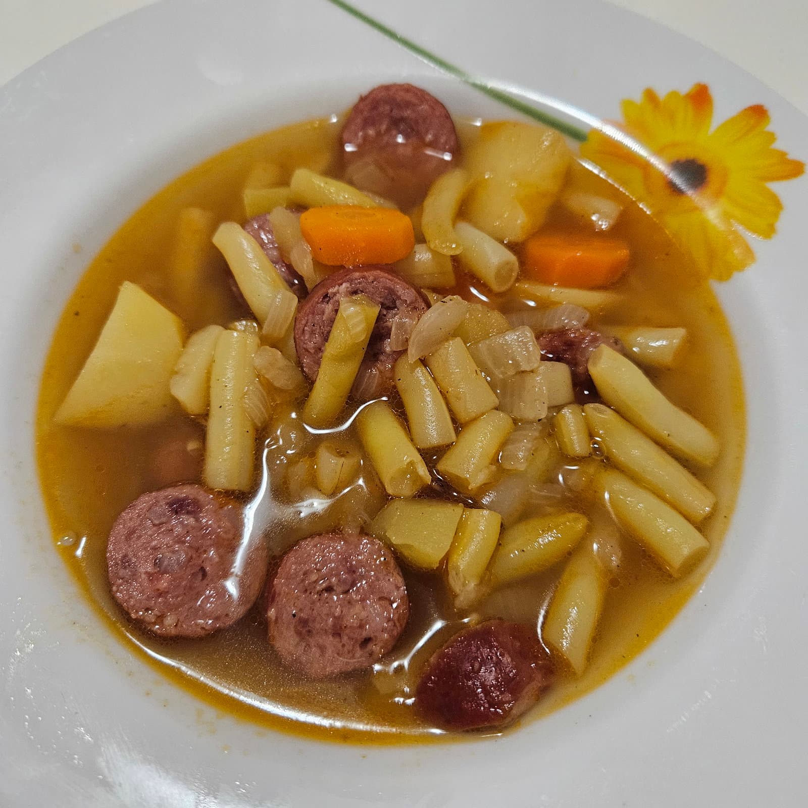 Hearty Vegetable and Sausage Stew recipe