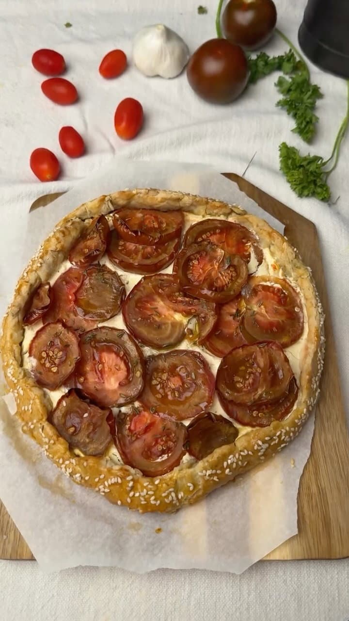 Rustic Tomato Galette recipe