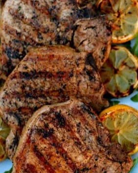 Lemon Pork Steaks recipe