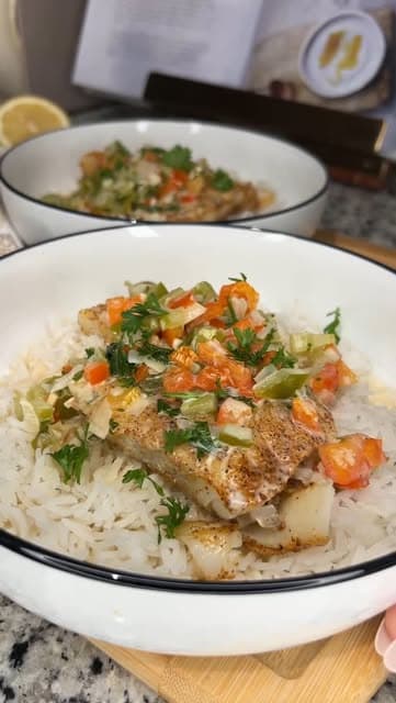 Creamy Cajun Cod recipe